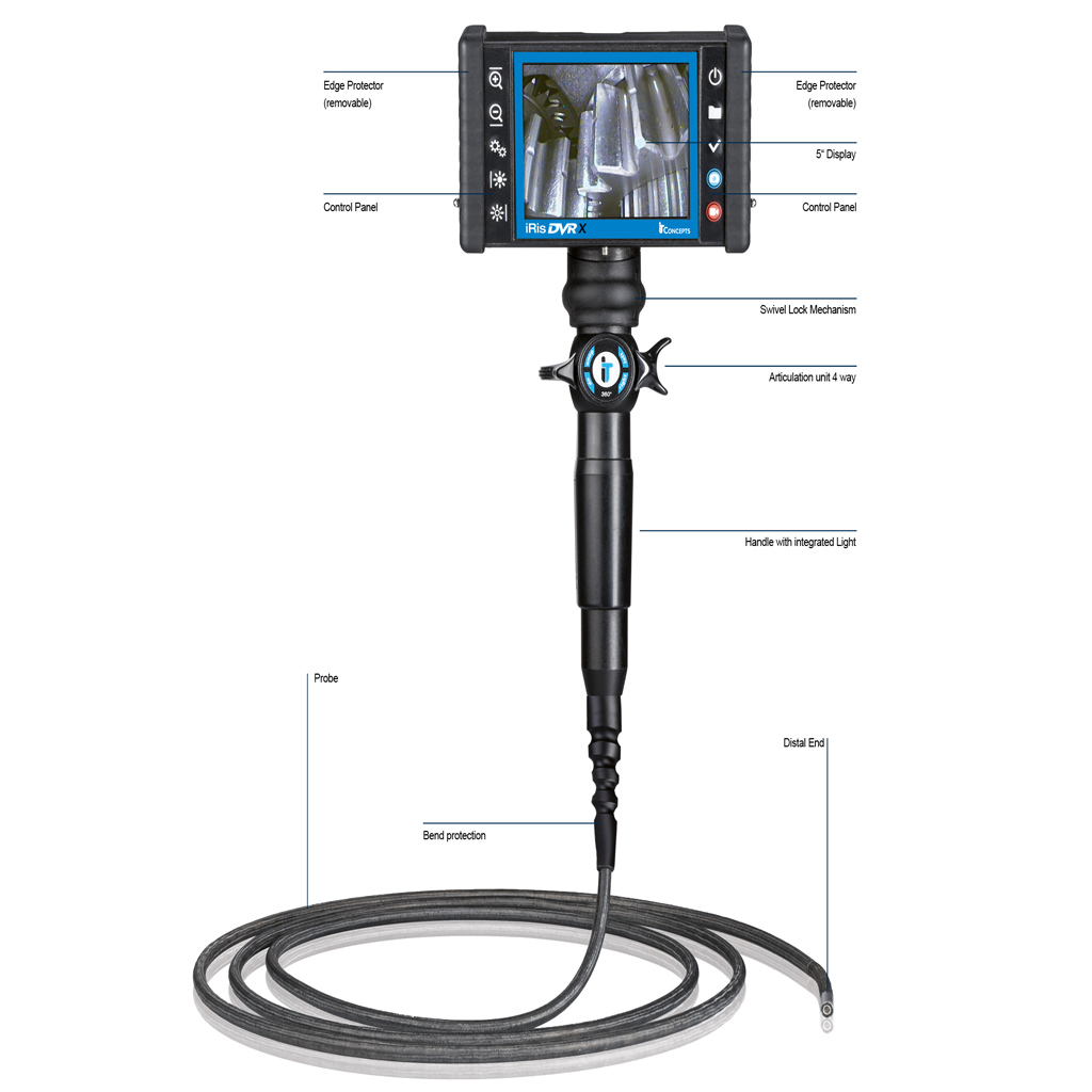 IT Concepts iRIS DVR XT Explosive Environment Videoscope