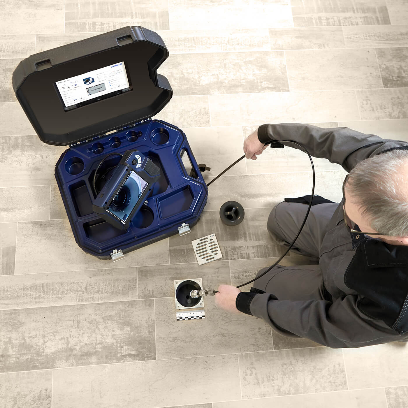 Wohler VIS 700 Pipe and Drain Inspection Camera