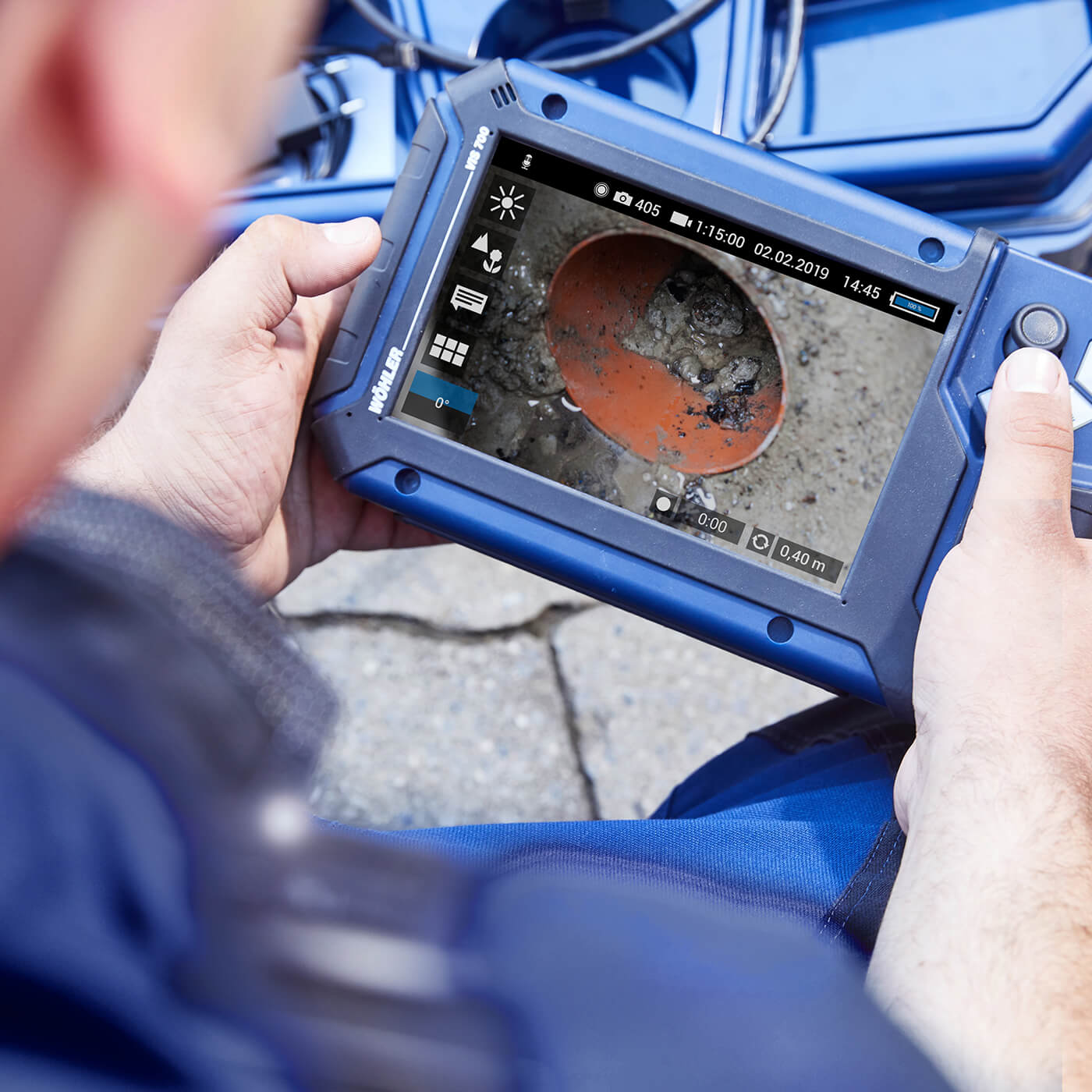 Wohler VIS 700 Pipe and Drain Inspection Camera