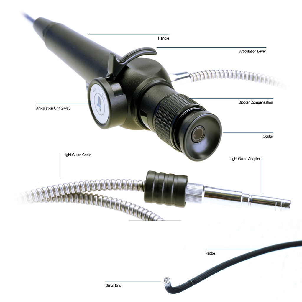 IT Concepts iFlex Fiberscope Inspection Camera