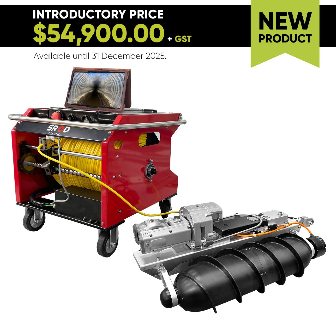 SROD S450A Amphibious Inspection Robot