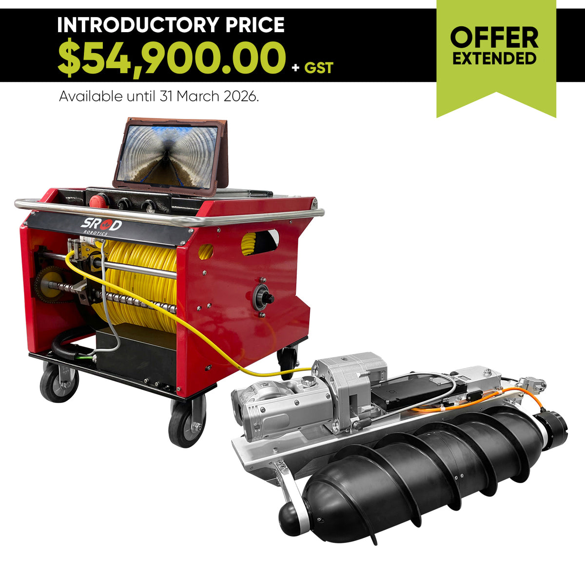 SROD S450A Amphibious Inspection Robot