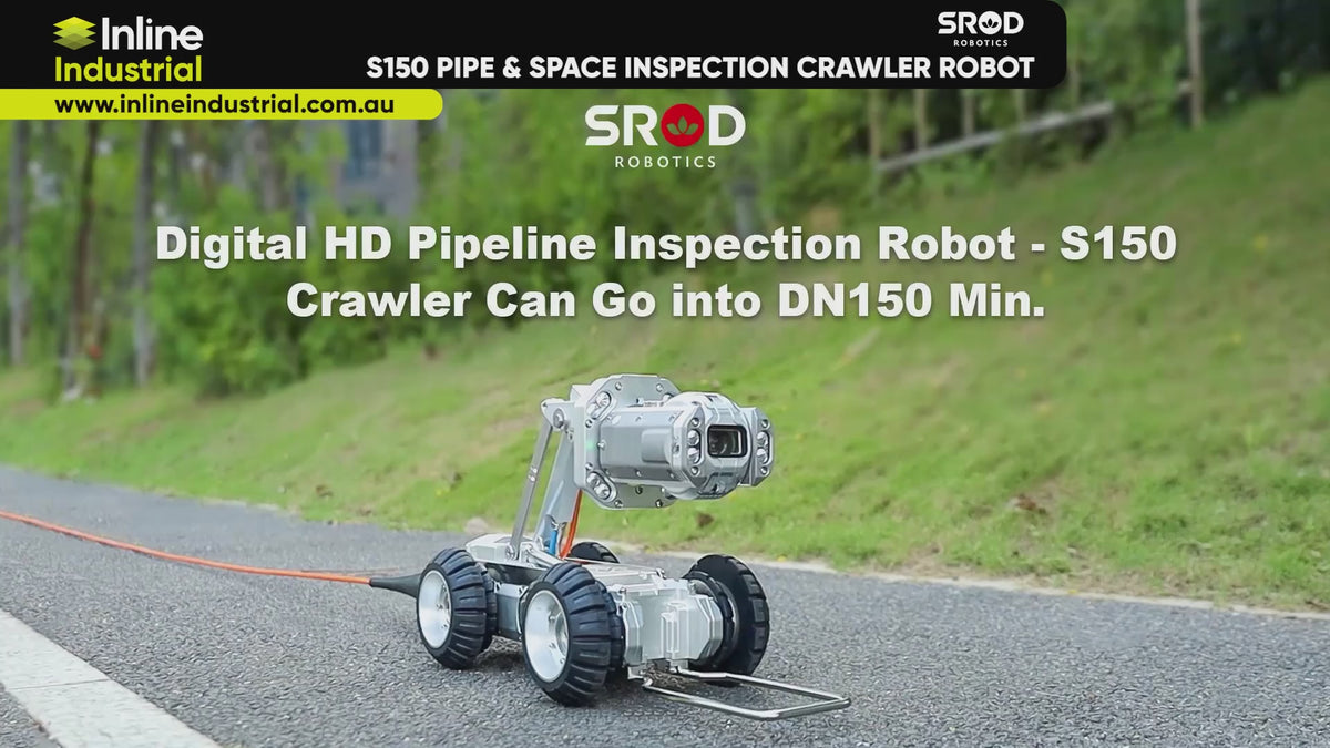 SROD S150 Pipe & Space Crawler Robot