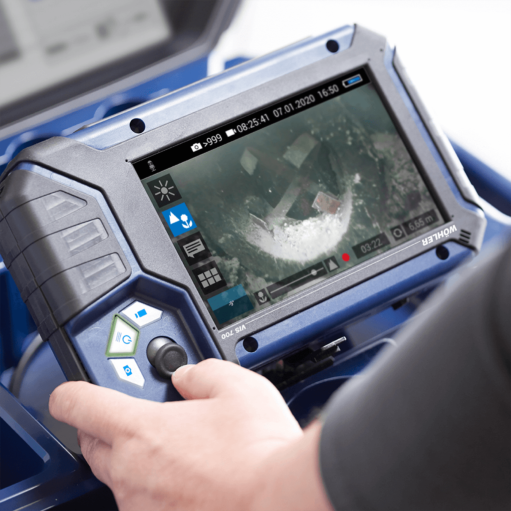 Wohler VIS 700 Pipe and Drain Inspection Camera 